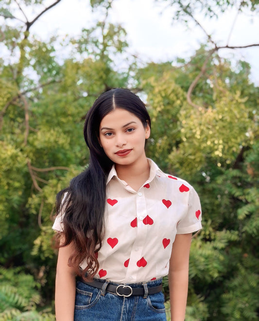 🧵 Fabric: Poly Cotton 🎨 Color:   RedRavish